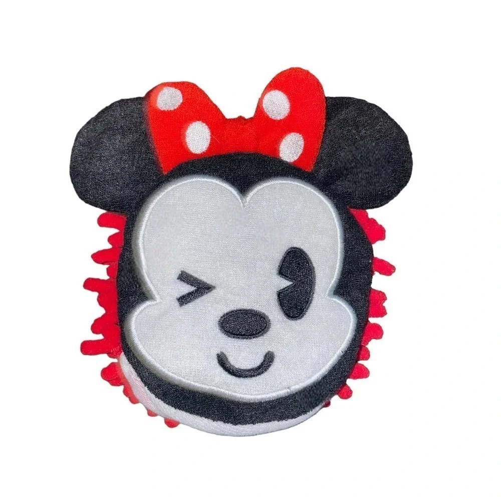 Minnie Mouse Wash Buddy Strawberry Body Wash & Mitt Girls Bath New